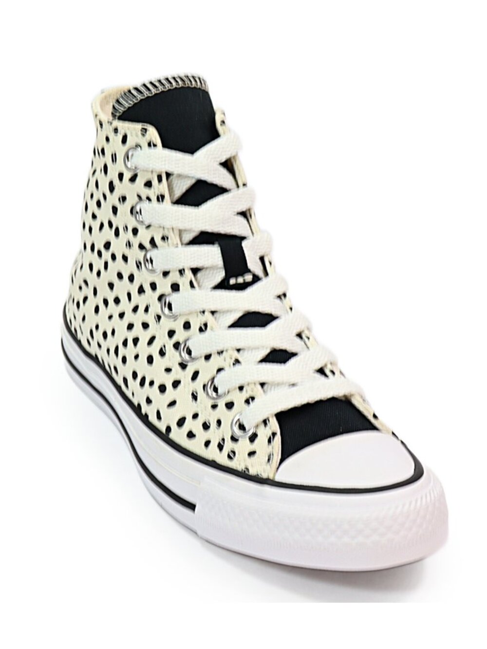 Converse Women's CTAS Sneaker Welcome to the Wild Leopard Canvas High Top Size 6